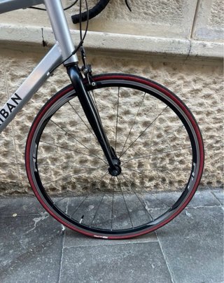 Bicicleta Triban RC100 Gris