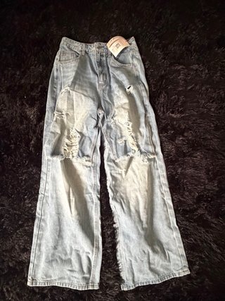 Pantalón vaquero ancho edición limitada