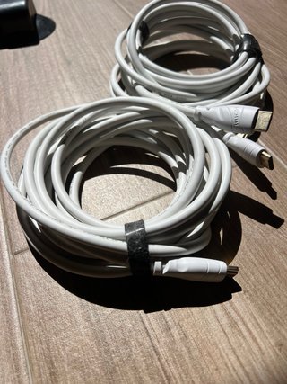 Pack de 2 cables HDMI KabelDirekt – 5 metros