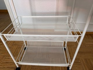 Carrito Auxiliar Blanco Ikea
