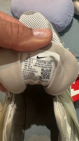 Zapatillas Nike V2K Run Beige/Plata