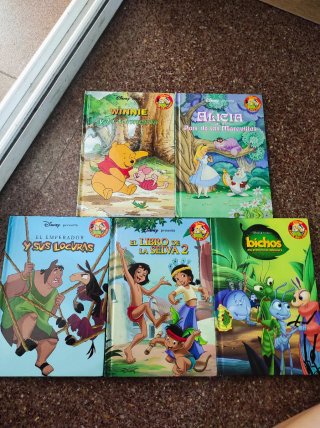 Lote de 16 libros Disney + 1 de regalo.