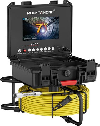 Cámara Tuberías 30M IP68 DVR 7