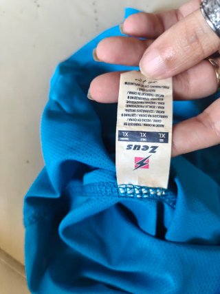 Camiseta deportiva Zeus Azul