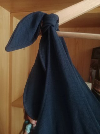 Mono corto azul tirantes lazo verano