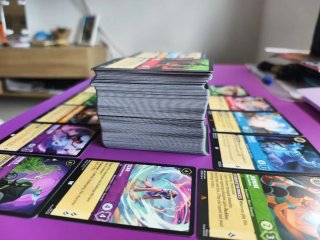 Lote 465 Cartas Lorcana Disney repetidas.