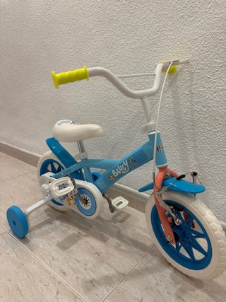 Bicicleta infantil Bluey azul
