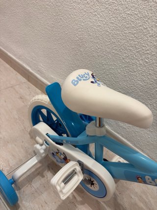 Bicicleta infantil Bluey azul