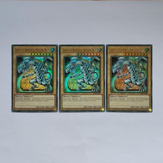Tre Drago Bianco Occhi Blu, Ultra Rare (LC01)