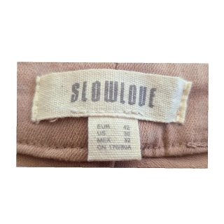 Pantalón campana Slowlove floral rosa Talla 42