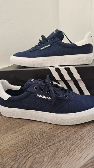 Zapatillas Adidas 3MC Hombre Azul/Blanco
