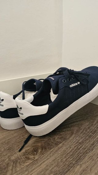 Zapatillas Adidas 3MC Hombre Azul/Blanco