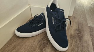Zapatillas Adidas 3MC Hombre Azul/Blanco