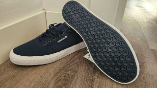 Zapatillas Adidas 3MC Hombre Azul/Blanco