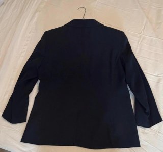 Completo elegante donna Made in Italy blu