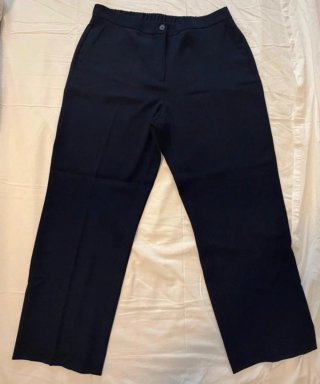 Completo elegante donna Made in Italy blu