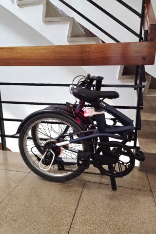 Bicicleta plegable BTWIN seminueva