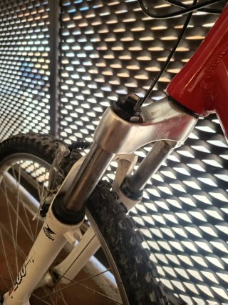 Bicicleta Agece Córdoba Roja y Blanca