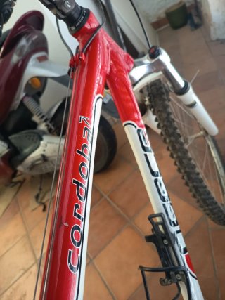 Bicicleta Agece Córdoba Roja y Blanca