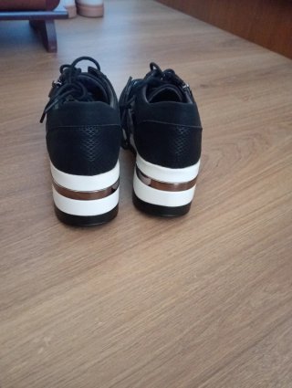 Zapatos Mysolft Talla 38 Negros