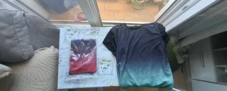 Conjunto deportivo camiseta y pantalón corto