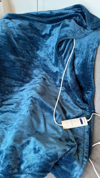 Manta Eléctrica Azul Marino