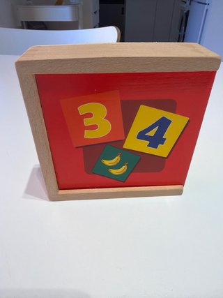 Juego de números de madera 1-10