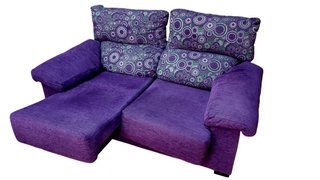 Sofá doble 1.60/2m morado