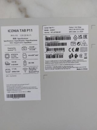 Tablet Acer Iconia P11 Iron Gray