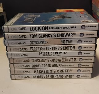 Lote 9 Videojuegos PC (Ubisoft)