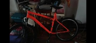 Bicicleta de Montaña Roja