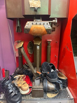 Máquina reparación calzado