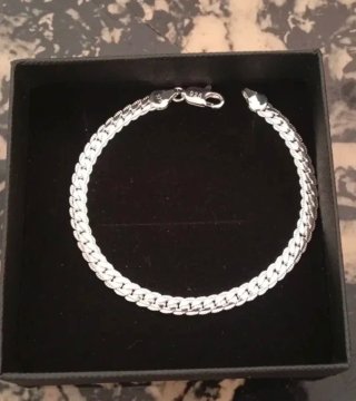 Pulsera Plata 925 Premium | Cadena