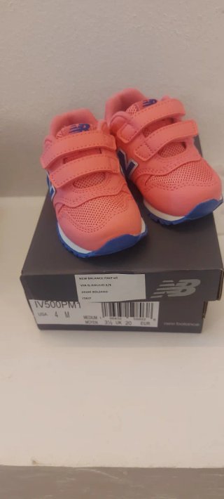 Scarpe bimba New Balance rosa