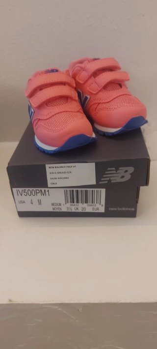 Scarpe bimba New Balance rosa