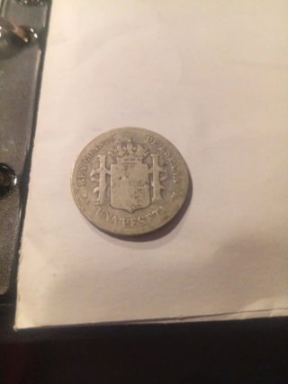 1 Peseta Plata Alfonso XIII 1888