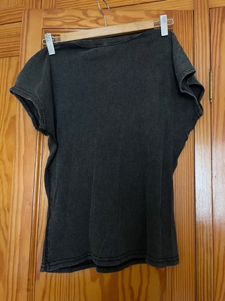 Camiseta Zara Manga Corta Talla L
