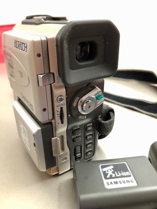 Videocamera Samsung MiniDV + accessori