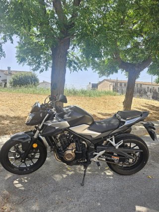 Honda CB500F Negra/Plata