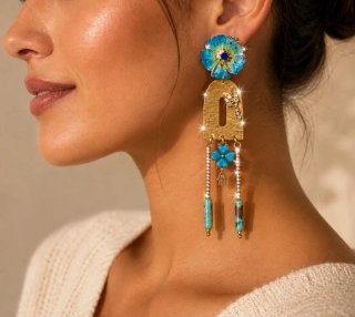 Pendientes Flamencos para El Rocío , fiestas