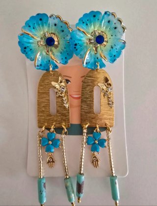Pendientes Flamencos para El Rocío , fiestas