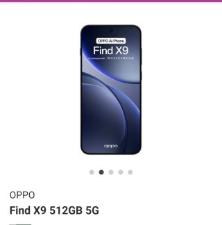 OPPO Find X9 512GB 5G Nero Sigillato