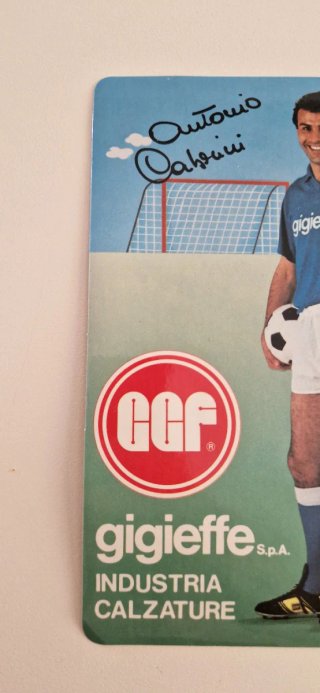 Adesivo Vintage Antonio Cabrini Gigieffe anni 80