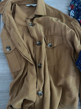 Chaqueta verde militar