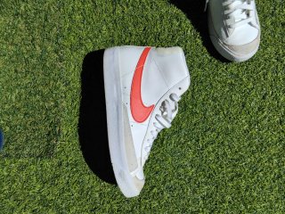 Nike Blazer Mid '77 Vintage Naranja Blanco