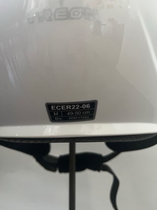 Casco de Moto Blanco