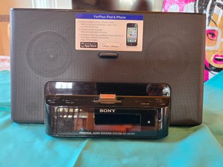 Radio Despertador Sony Negro