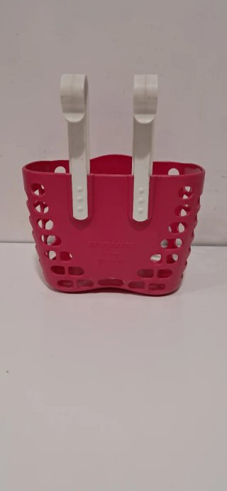 Cesta bicicleta infantil rosa