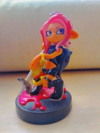 Amiibo Octoling Chica Splatoon Nintendo