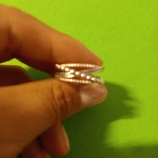 Anillo Plata Minimalista Abierto